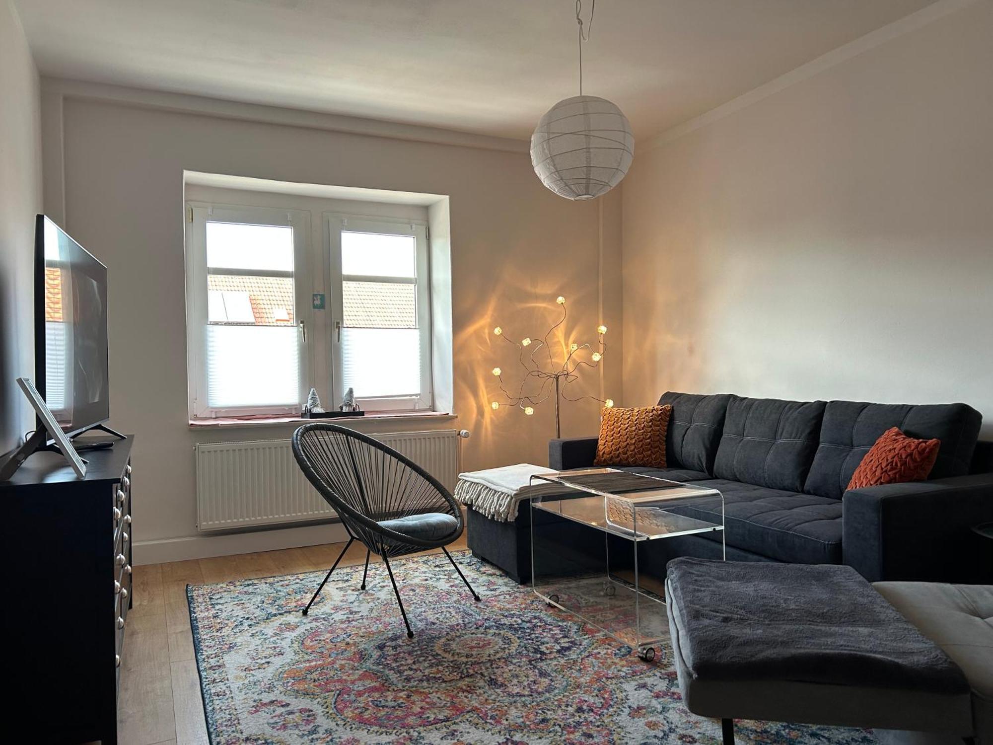 Schoene Neue 4 Zimmer Wohnung Mit Sued-Balkon Bis 8 Personen Νάουμπουργκ Εξωτερικό φωτογραφία